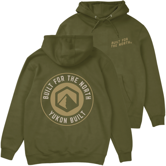 Built for the North Hoodie - Moss