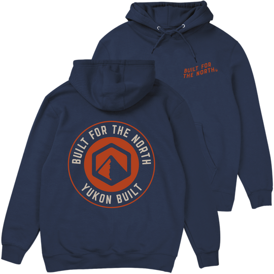 Built for the North Hoodie - Navy