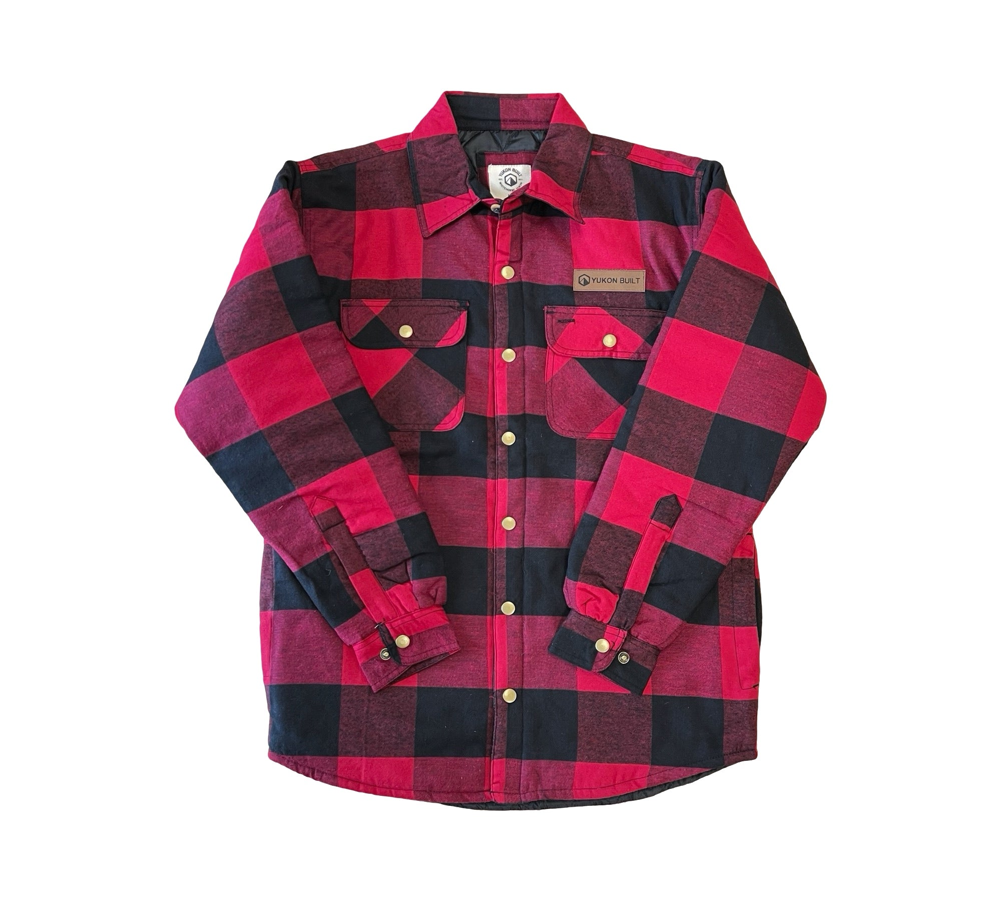 Quilted flannel jacket best sale