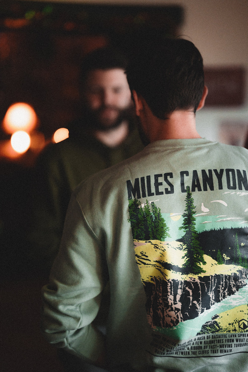 Miles Canyon Landmarks Crewneck