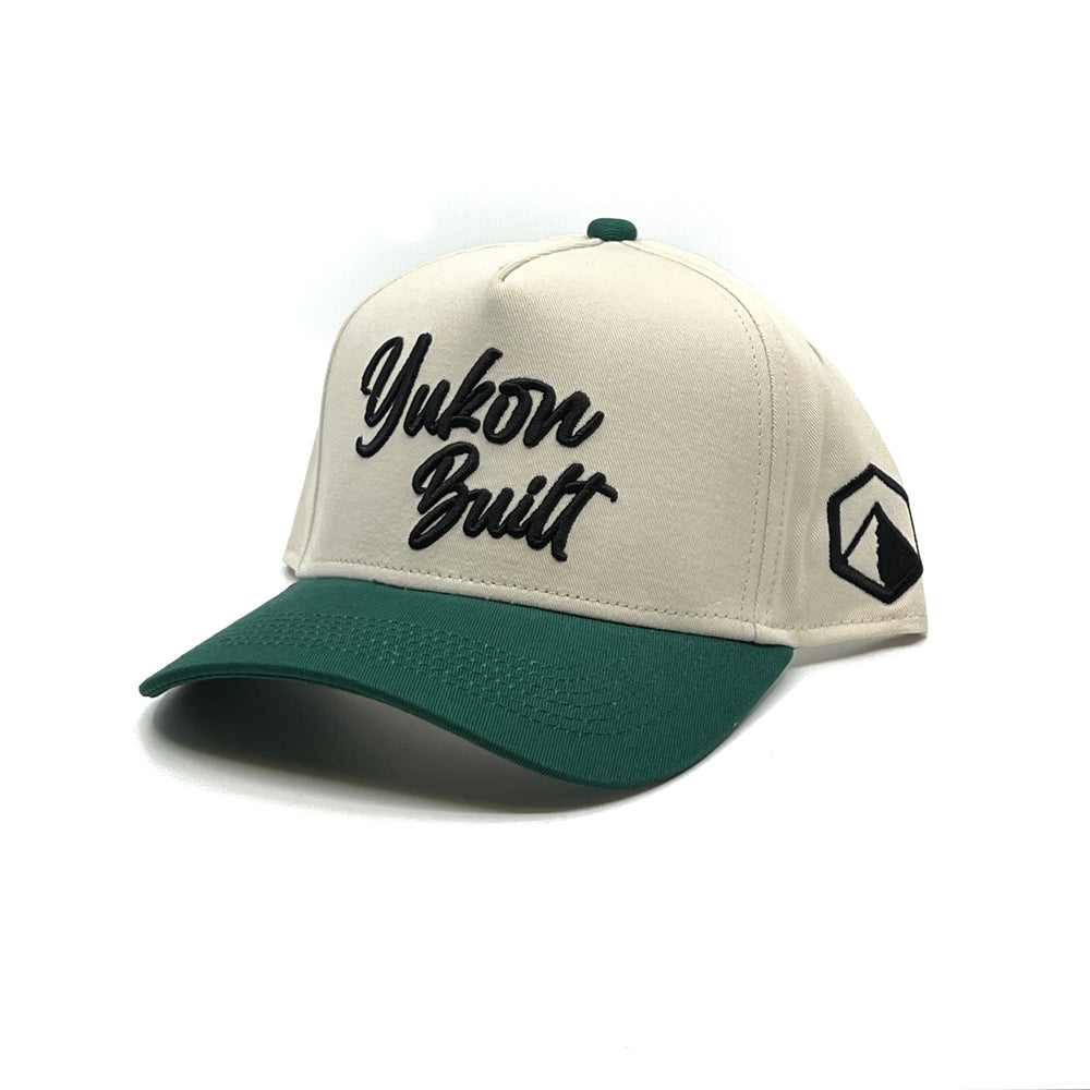 Script Vintage Two-Tone Hat