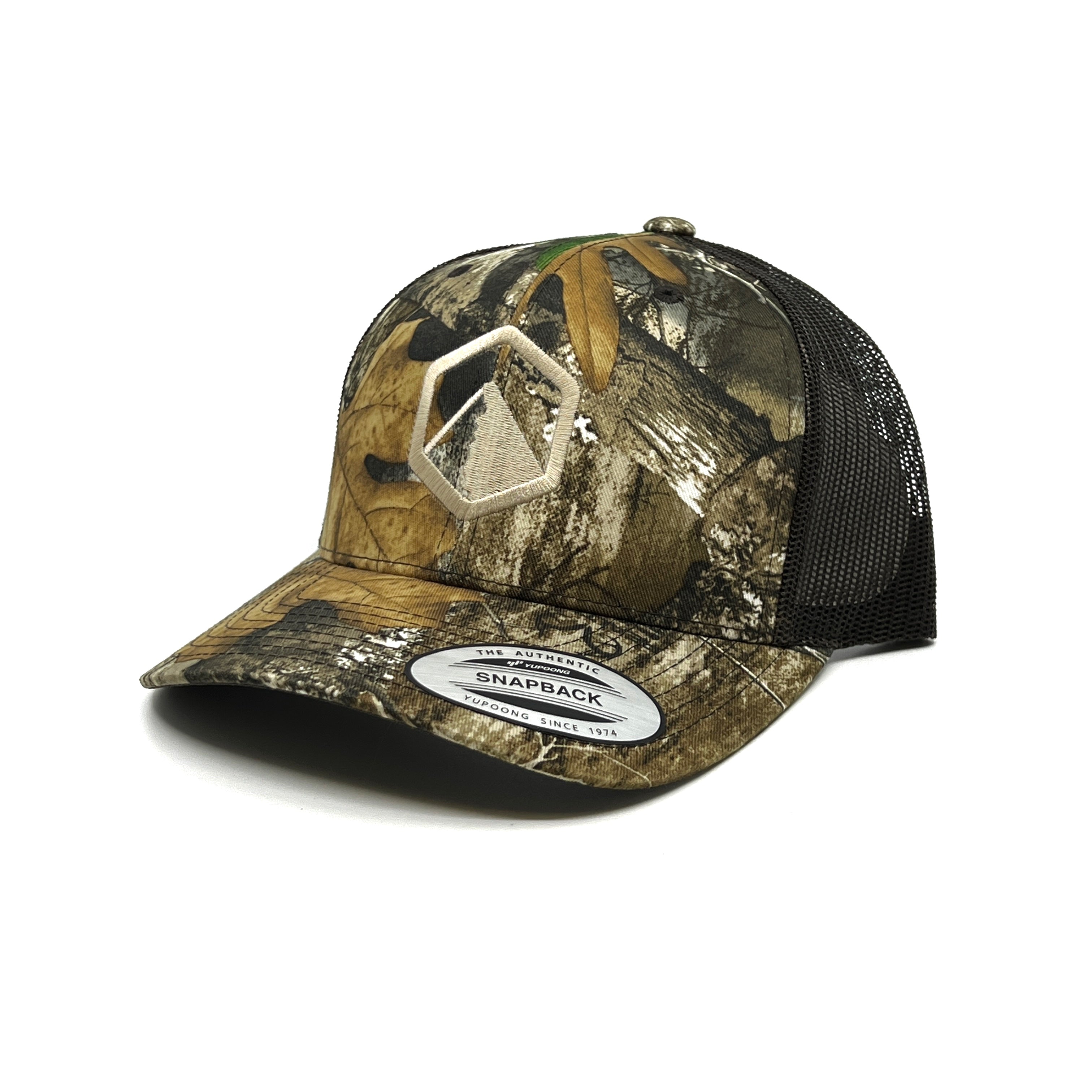 Classic Logo Realtree Camo Trucker Yukon Built